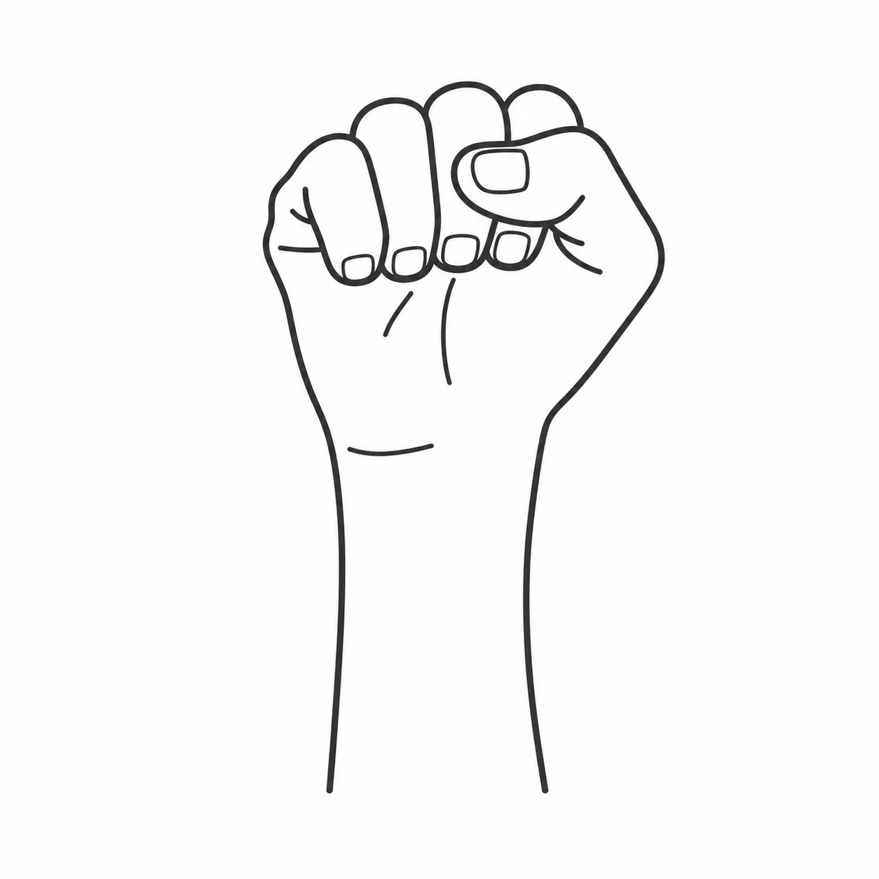 ASL letter S handshape